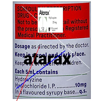 Atarax et ordonnance